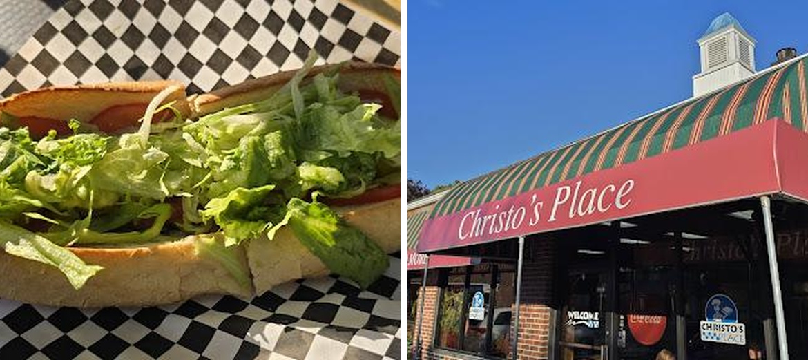 Christos Place Menu