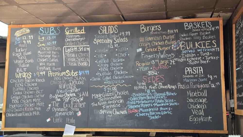 Christos Place Menu image 1